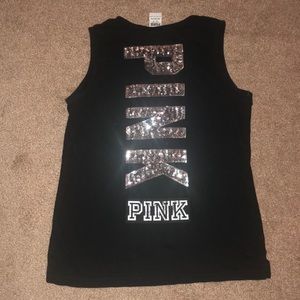PINK bling tank